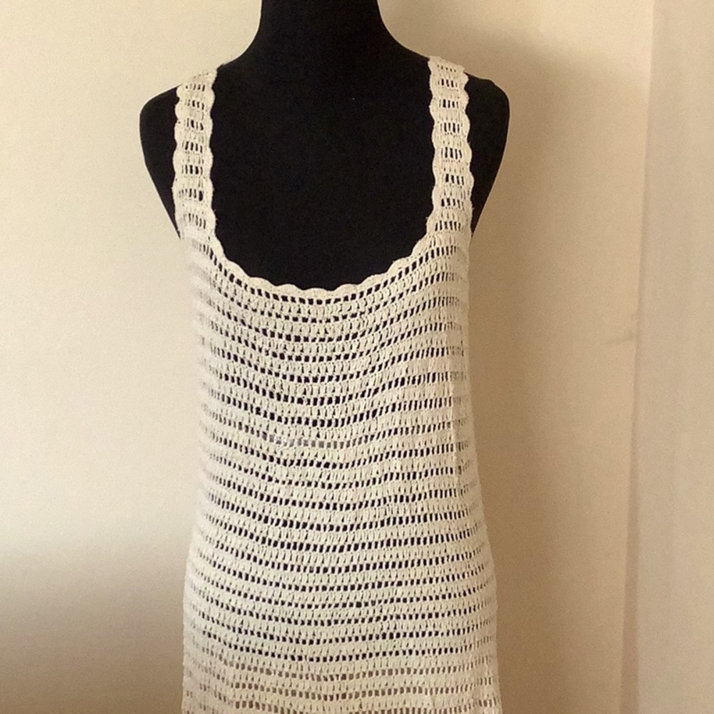 BEAUTIFUL SILK & COTTON SWIM COVERUP